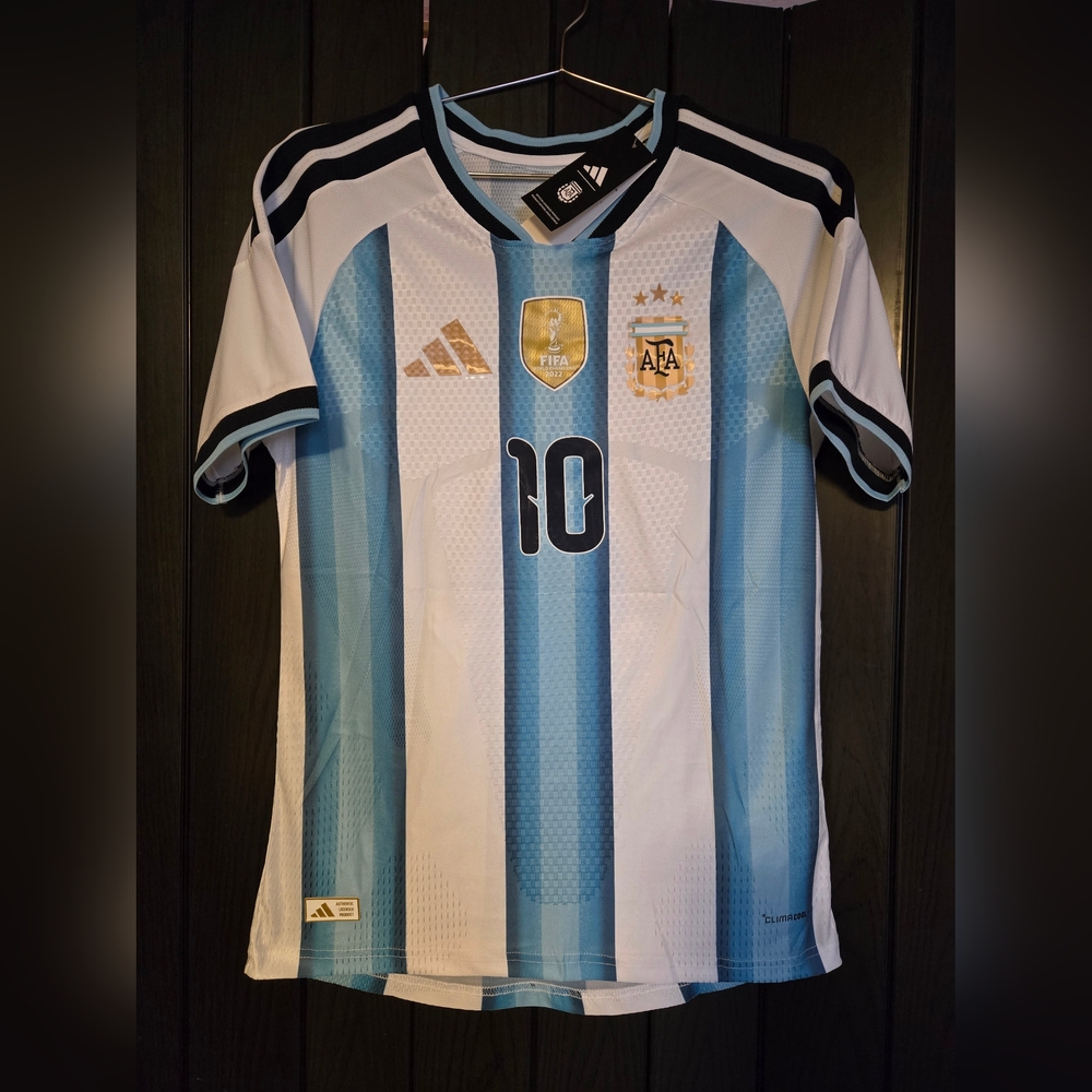 Argentina Home Soccer Jersey World Cup 2026 #10 MESSI